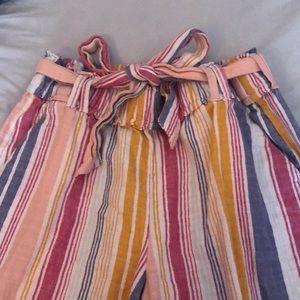 A.n.a Striped Loose Pants